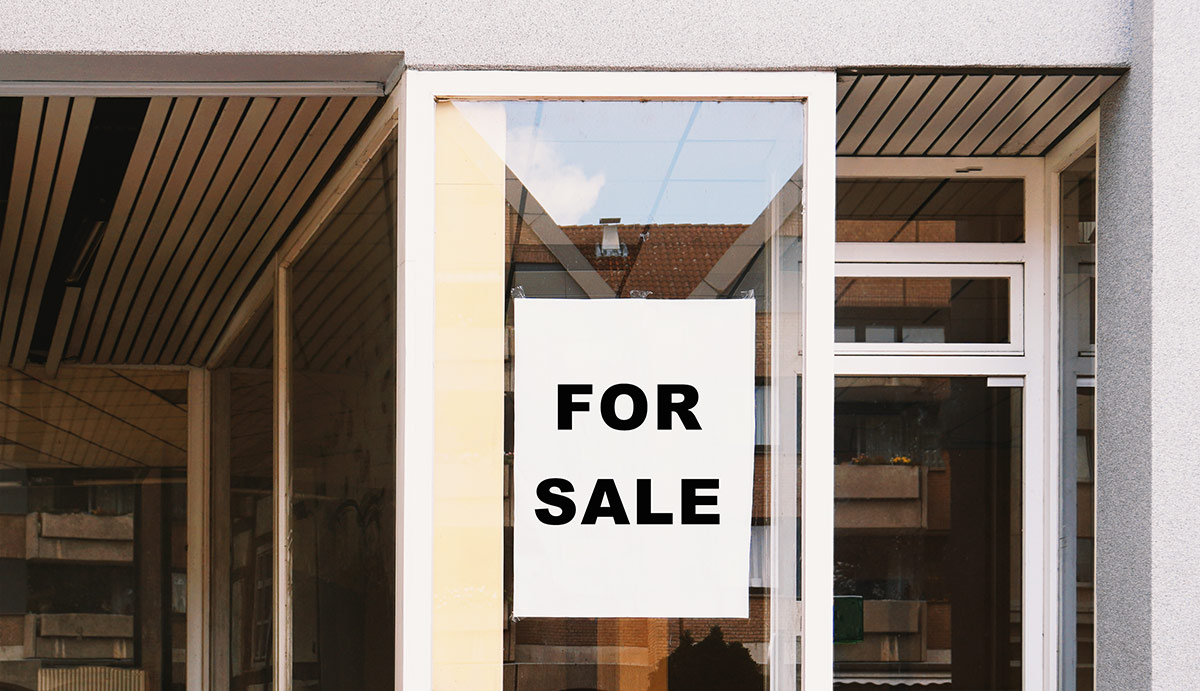 Sell the business or building